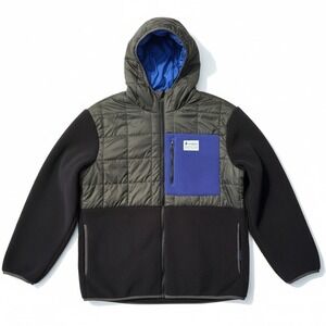 Cotopaxi Jacket Fleece Quilted Colorblock Hooded Size XL